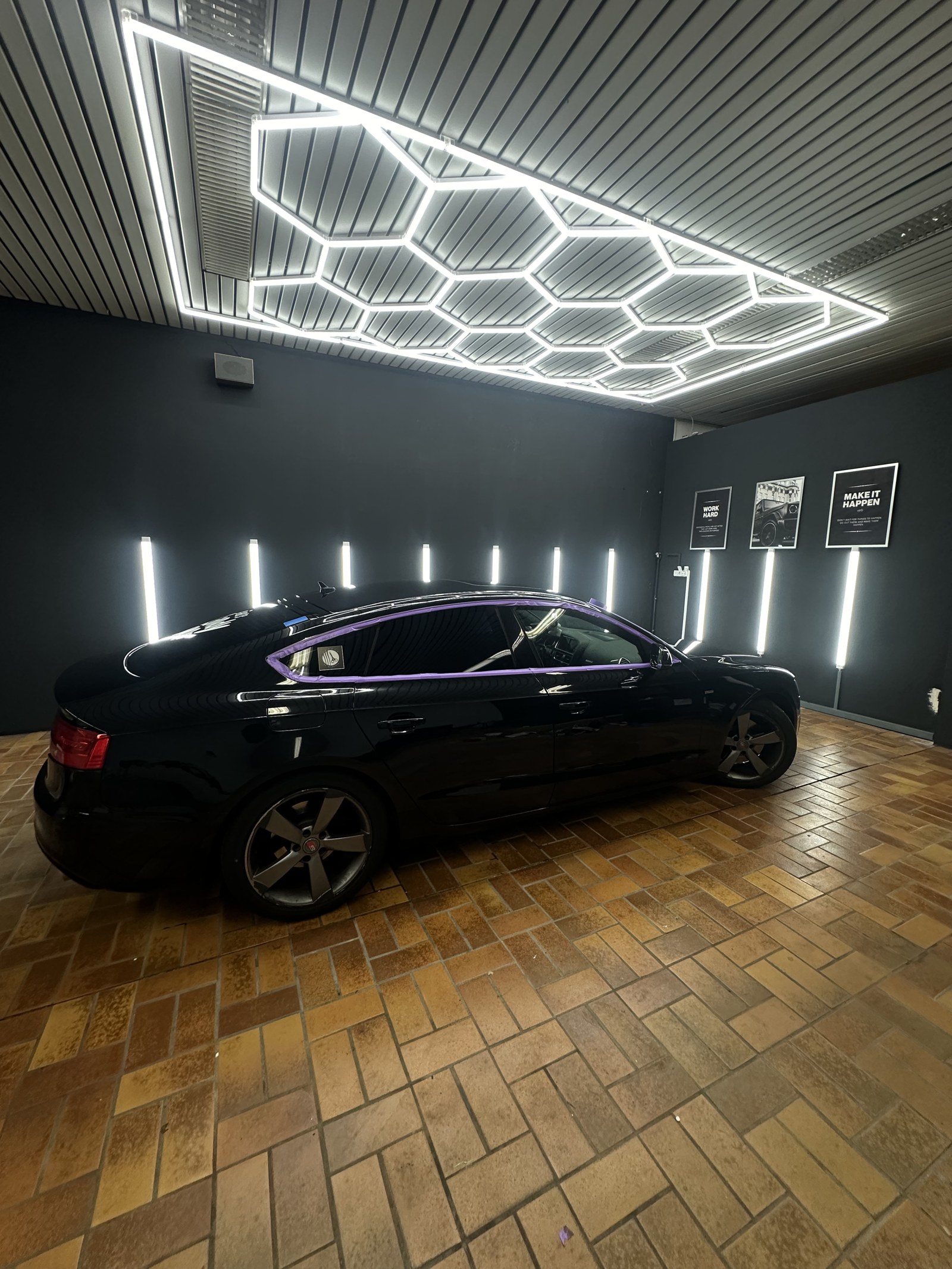 Audi A5 Seitenprofil nach Aufbereitung – DShine Detailing Portfolio